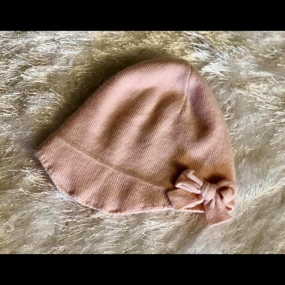 Juicy Couture Soft Pink Cashmere Hat